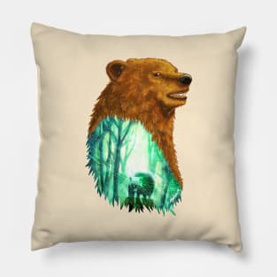 Bear's Forest Pillow