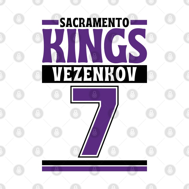 Sacramento Kings Vezenkov 7 Limited Edition by Astronaut.co