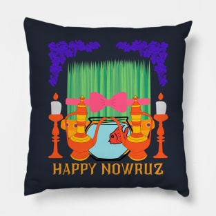 Unique Persian New Year Happy Norooz Festival Happy Nowruz Pillow