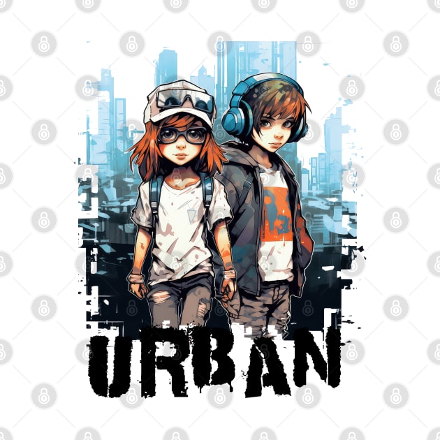 Urban kids by RosaliArt