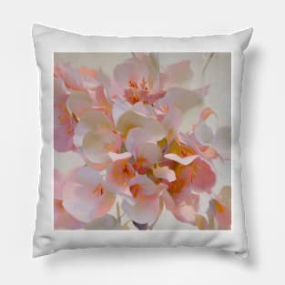 Airy Apple Blossoms Pillow