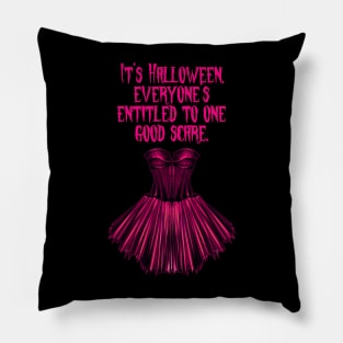 Cartoon Witch Dress Mystery Dress Pillow