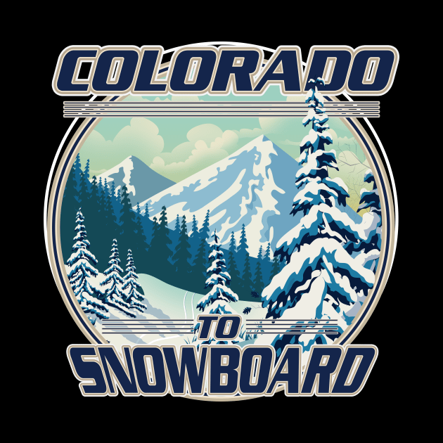 Colorado To Snowboard logo by nickemporium1