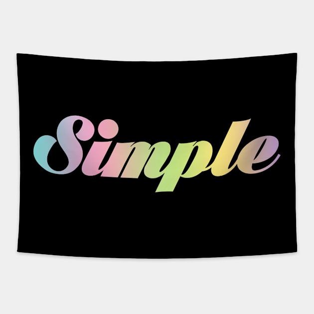 Simple design Tapestry by REOCLA