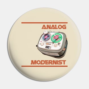 Analog Modernist Pin