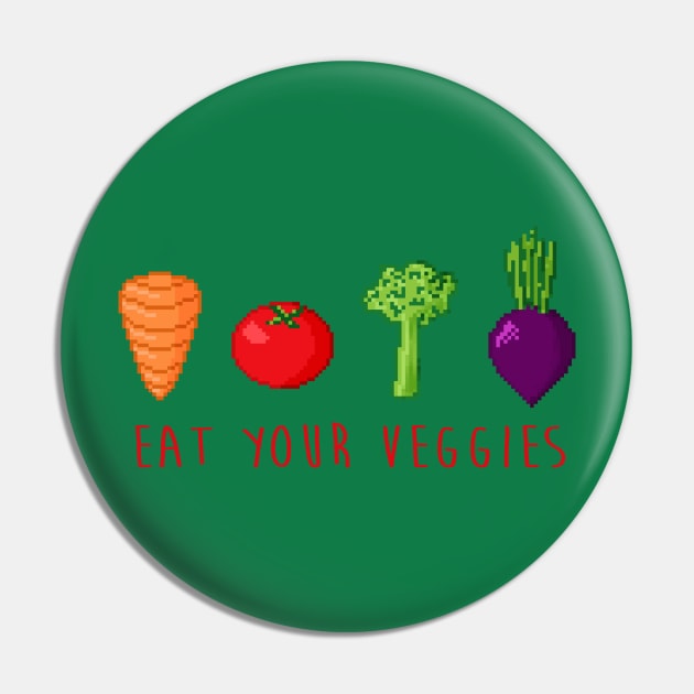 EAT UR VEGGIES Pin by kaibutsu