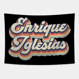 Retro Pattern Enrique 70s 80s 90s Birthday Classic Style Tapestry