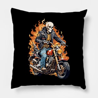 GHOST RIDER ON FIRE Pillow