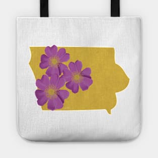 Iowa Wild Prairie Rose Tote