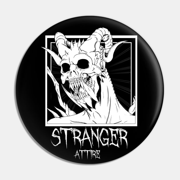 Stranger Attire Demon Pin by Stranger Attire