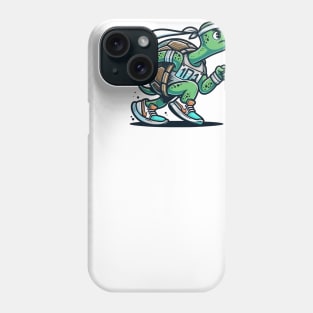 Marathon Turtle: Slow and Steady Wins Phone Case