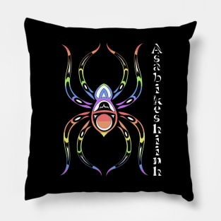 Asabikeshiinh (spider) Pride ally Pillow