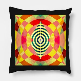 Funky shapes Pillow