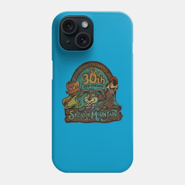 TEXTURE - SPLASH MOUNTAIN 30TH Phone Case by tresnoku