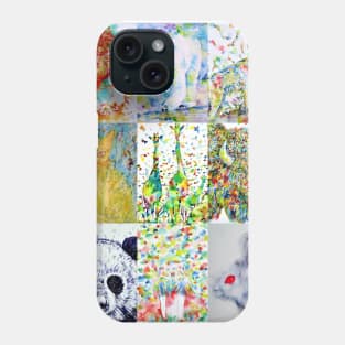 NINE ANIMALS - version 1 Phone Case