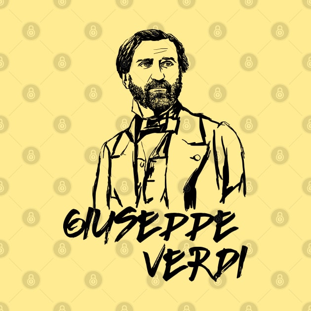 Giuseppe Verdi by Erena Samohai