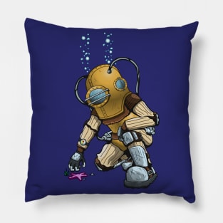 Deep Sea Diver - Big Daddy (Coloured) Pillow