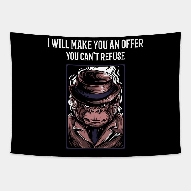 I will make you an offer you can't refuse Tapestry by MikeNotis