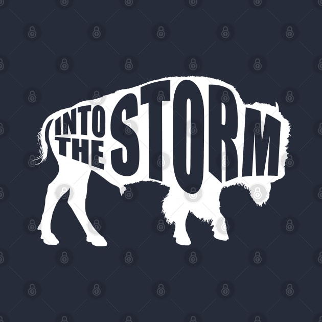 American Bison - Into the Storm by MonkeyKing