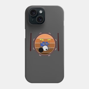 bass drum and drum kit Phone Case
