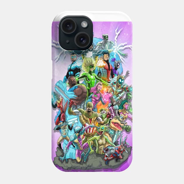 Ecrucomics Phone Case by carrillo_art_studios