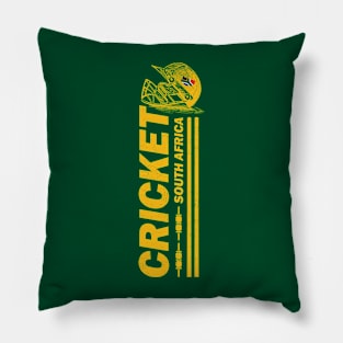 South Africa Cricket Memorabilia SA Flag Pillow