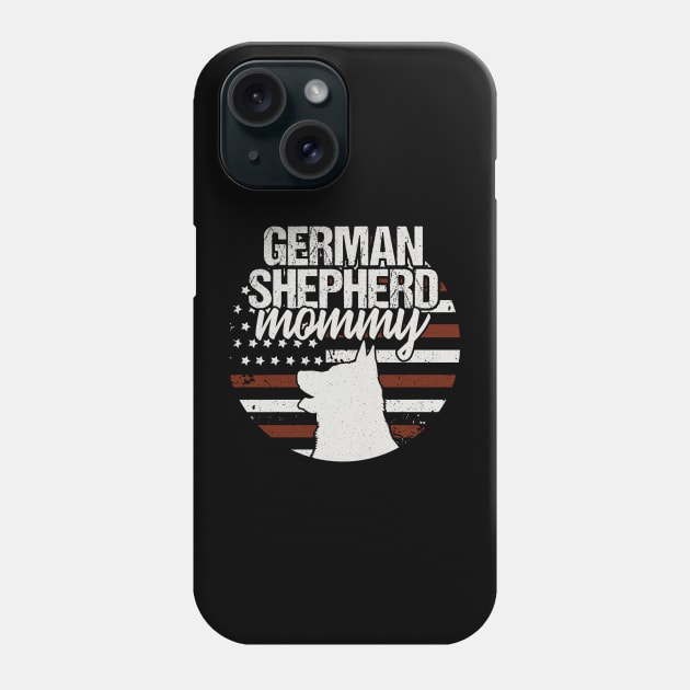 German Shepherd Mommy Phone Case by Tesszero