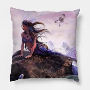 Crystal Bay Mermaid Pillow