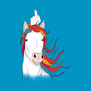 Unicorn Middle Finger T-Shirt