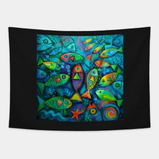 Fish in the Ocean Tapestry