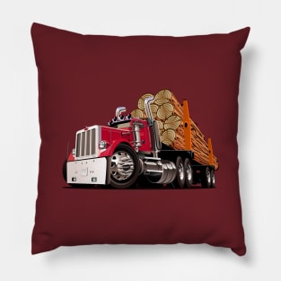 Cartoon truck Pillow