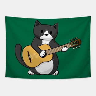 Guitarist Cat Tapestry