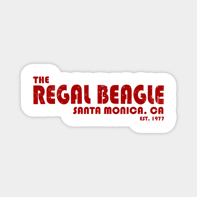 The Regal Beagle Est 1977 Magnet by Greatmanthan