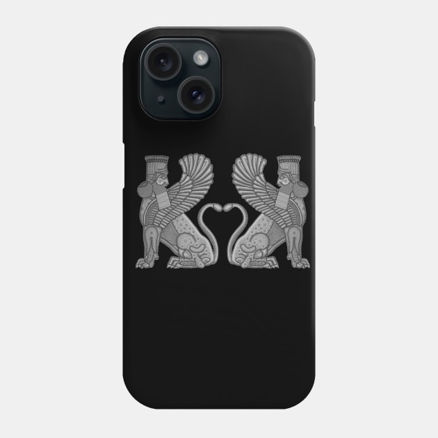 Winged Sphinx Phone Case by AYar