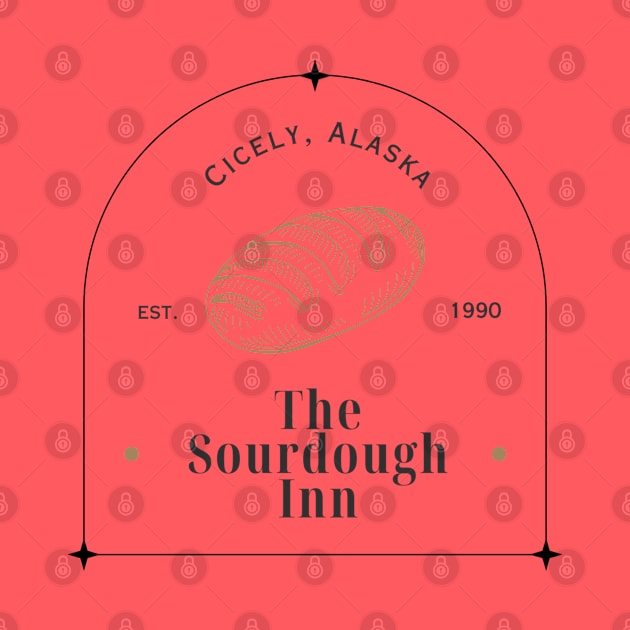 Northern Exposure The Sourdough Inn Cicely Alaska Moose by SonnyBoyDesigns