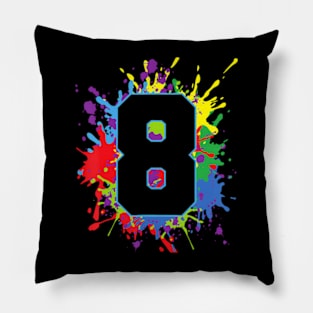 8Th Birthday For Girls Boys Pillow