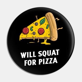 will squat for pizza Pin