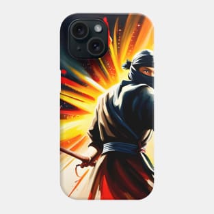 Ink and Shadows - The Ninja Phone Case