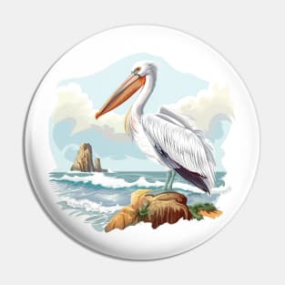 Pelican Art Pin