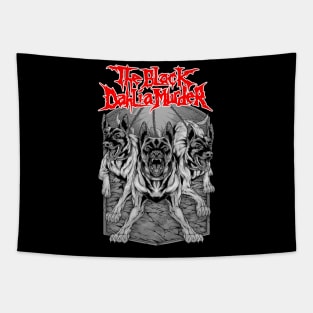 THE BLACK DAHLIA DOG Tapestry