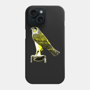 Egyptian God Horus Golden Falcon Phone Case