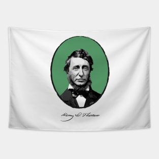 Authors - Henry David Thoreau Tapestry