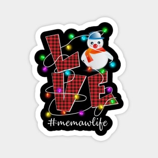 Love Christmas Memawlife Decoration Costume Gift Magnet