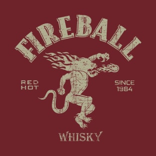 VINTAGE- FIREBALL WISKY SINCE 1984 T-Shirt