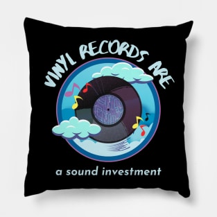Vinyl Records Are A Sound Investment Pillow