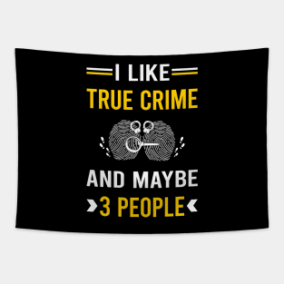 3 People True Crime Tapestry