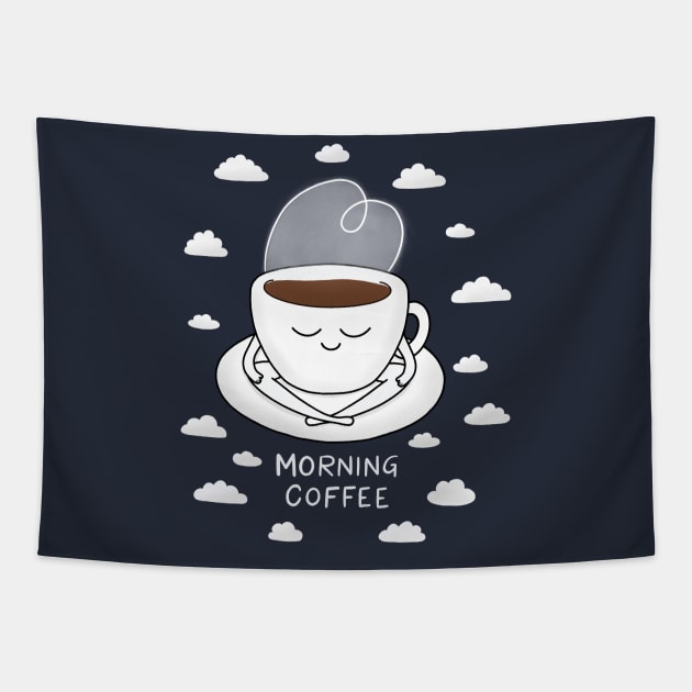 Morning Coffee Tapestry by awesomesaucebysandy