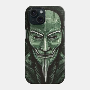 Anonymous Hacker Phone Case