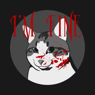 I'm Fine Ver. 3 - Spooky T-Shirt