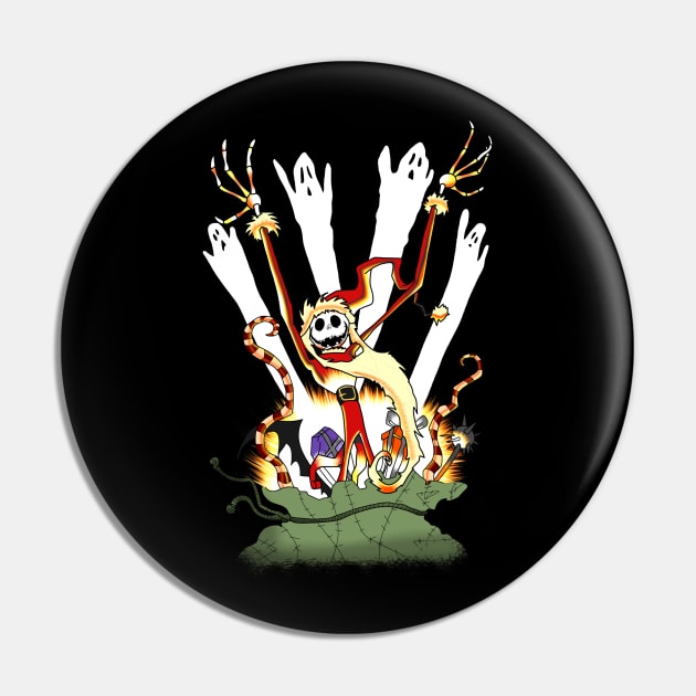 Sandy Claws Pin by F. Crescent 1781